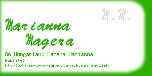 marianna magera business card